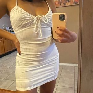 Windsor white mini dress